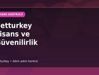 Betturkey Lisans Bilgisini Doğrulama konu görseli