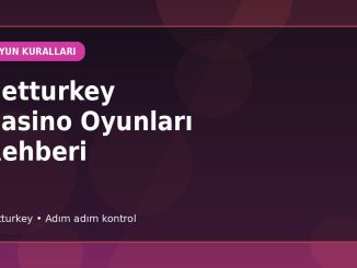 Betturkey Casino Oyunları Rehberi kapak görseli